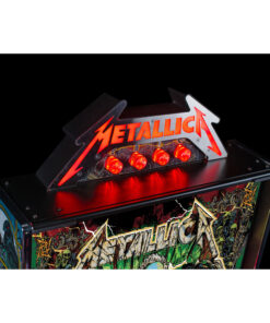 Metallica Remastered Pinball Topper by Stern